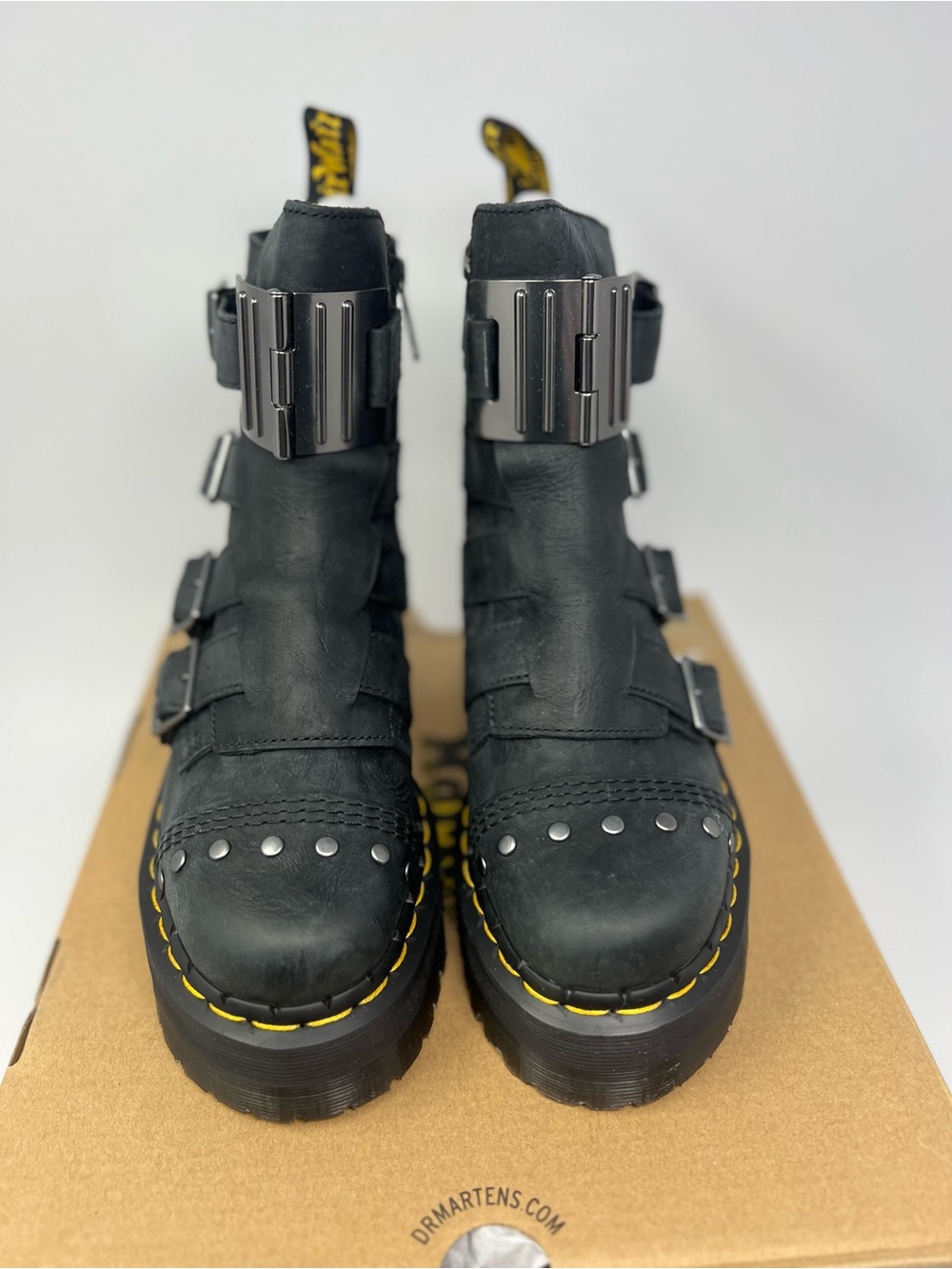 Dr.Martens Hinge Buckle Platform Boots
Size 6 - Picture 5 of 9